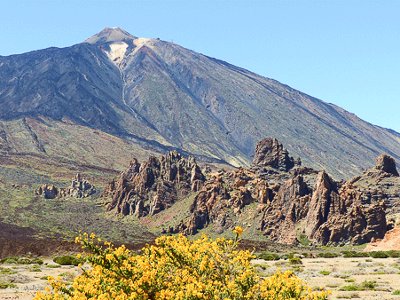 Am Fusse des Teide