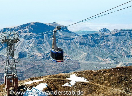 Gondel der Teide Seilbahn